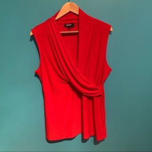 NWOT DKNY Draped Top
